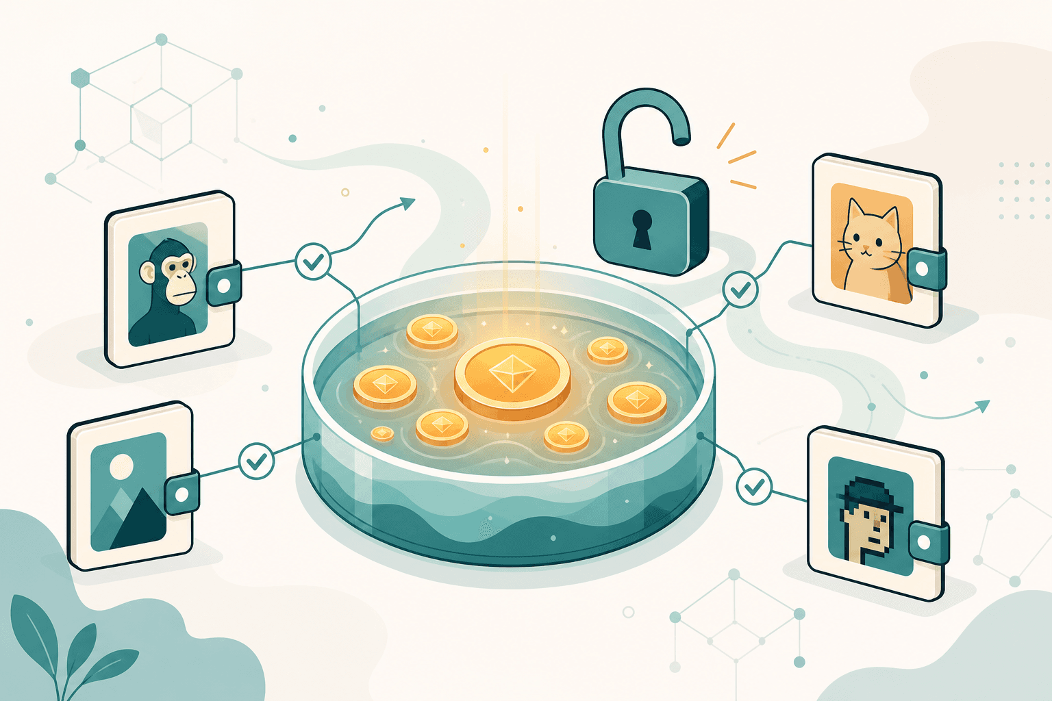 Reward Pools: Holder Utility Without the Lock-Up
