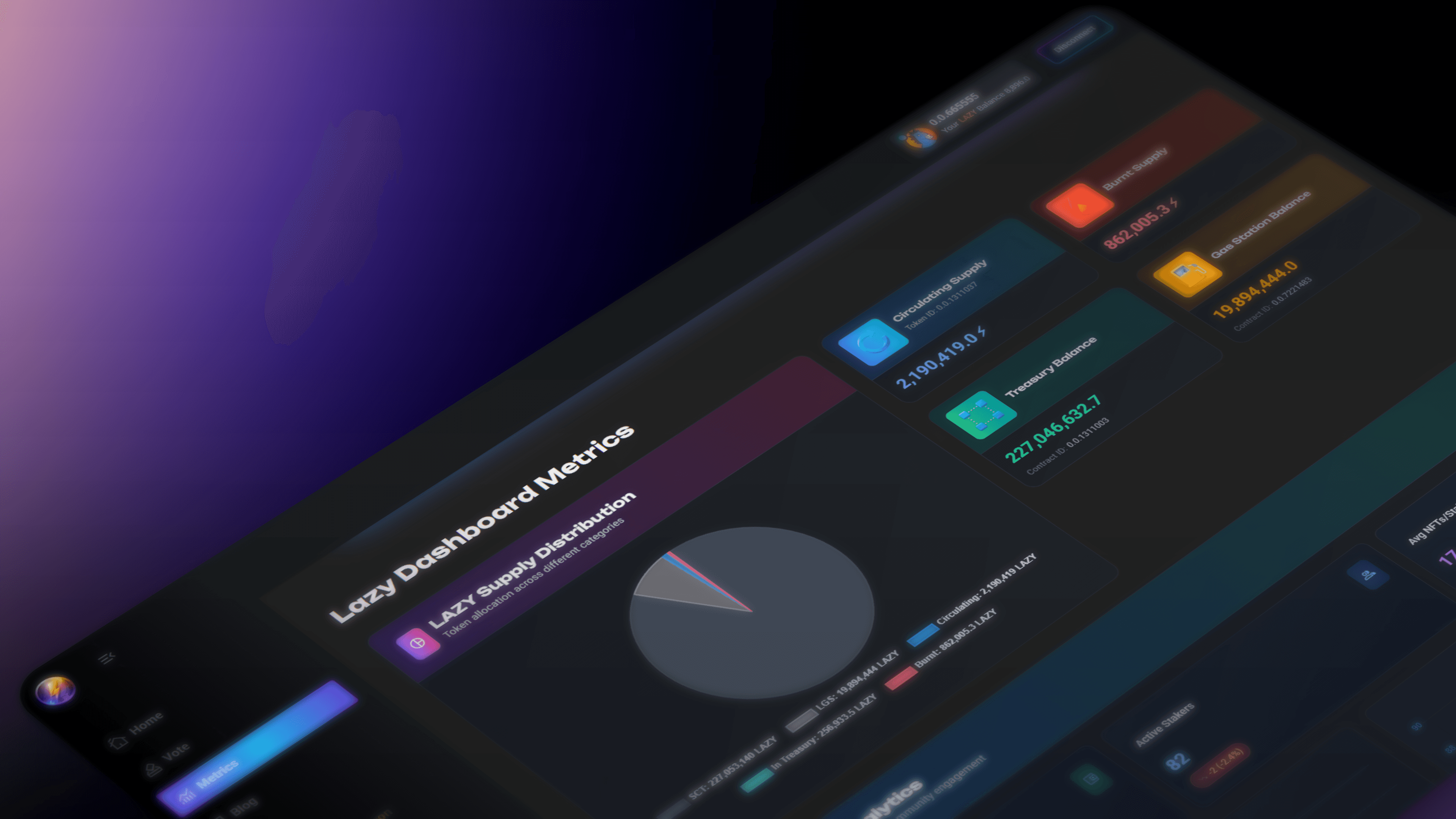 Decentralized Vote contract, New design for metrics, and more